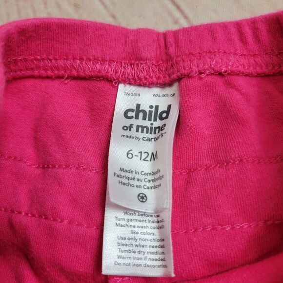 Carter's ruffle butt leggings 6/12mo - Picture 3 of 3